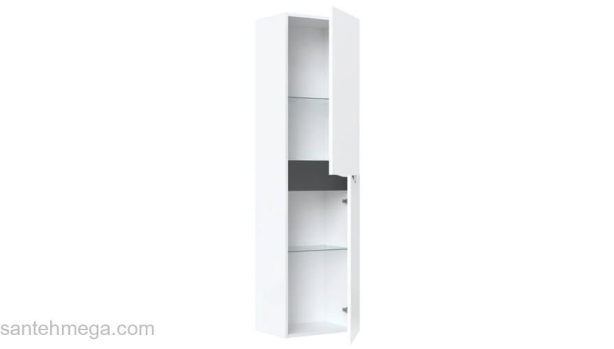 Пенал подвесной 40 см Cloud белый IDDIS CLO40W0i97. Фото