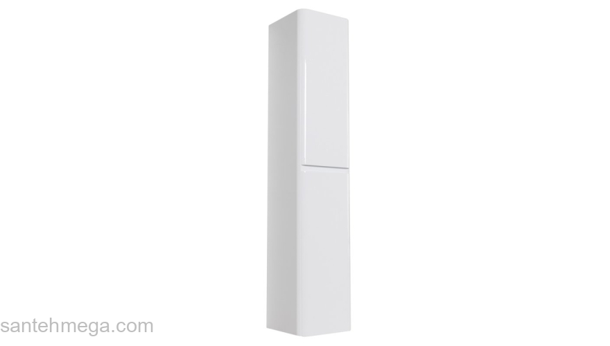 Шкаф-колонна подвесной BELBAGNO ALBANO-1600-2A-SC-BL-P Bianco Lucido. Фото