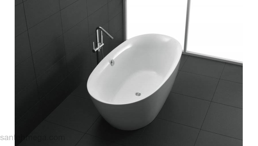 Ванна акриловая отдельностоящая BELBAGNO BB68-1800. Фото