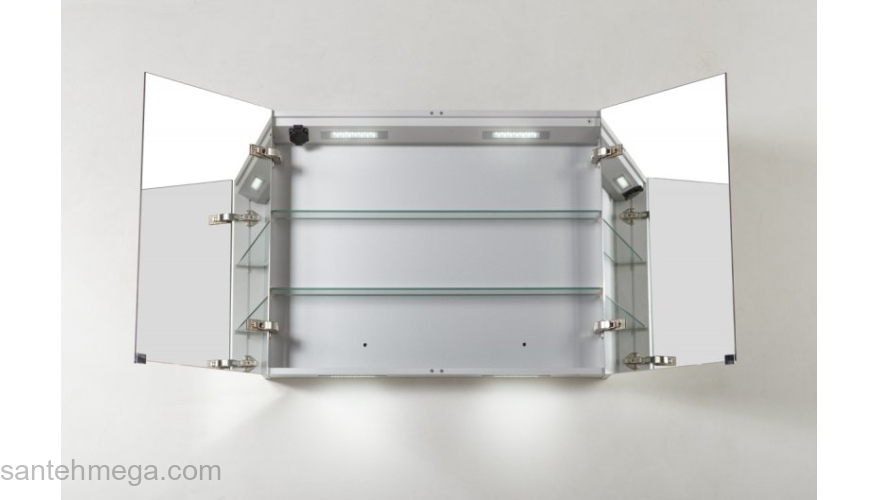 Зеркальный шкаф BELBAGNO 80х70 SPC-2A-DL-BL-800