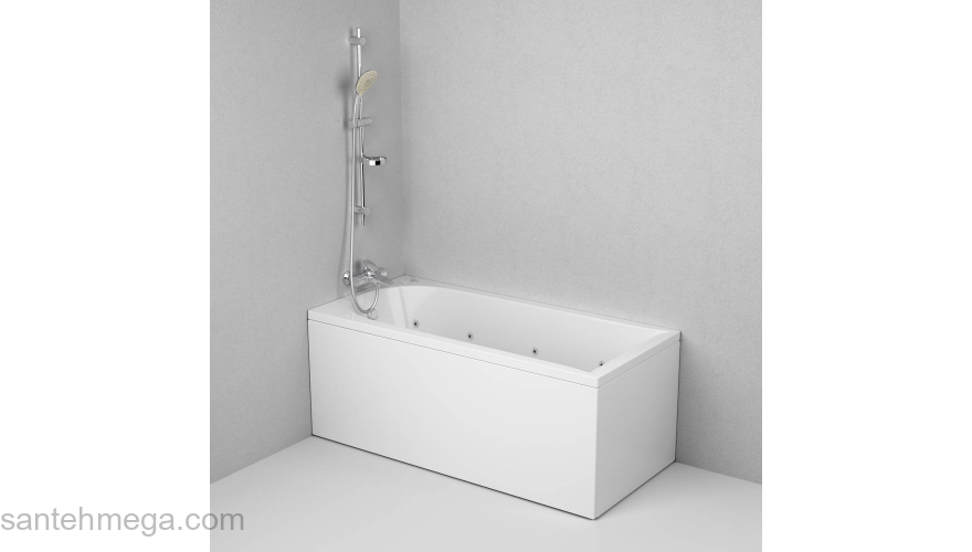 Ванна гидромассажная 150х70 см, с каркасом AM.PM Spirit W72W-150-070W1D. Фото