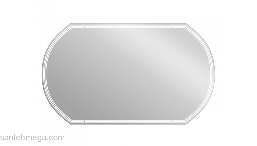 CERSANIT Зеркало LED 090 DESIGN 120 LU-LED090*120-d-Os. Фото