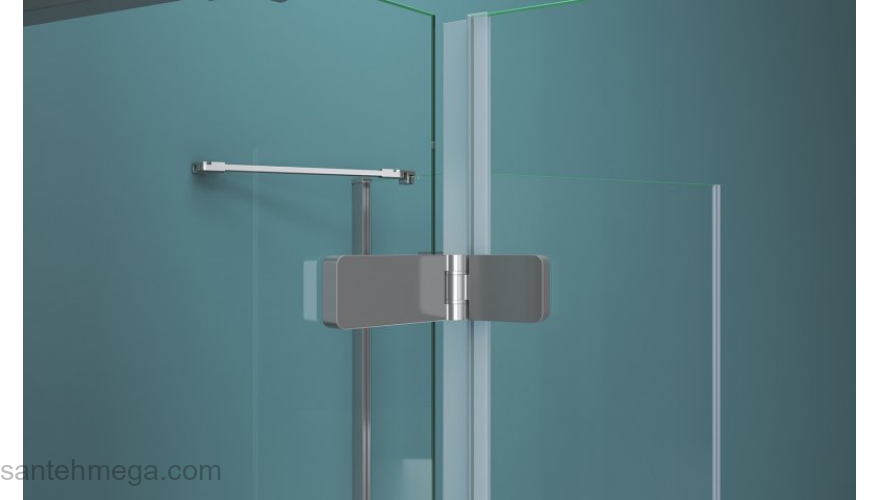 Душевой угол BELBAGNO KRAFT-AH-22-90/80-C-Cr-R. Фото