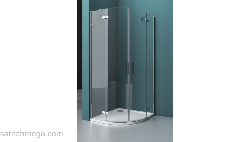 Душевой угол BELBAGNO KRAFT-R-2-100-C-Cr. Фото