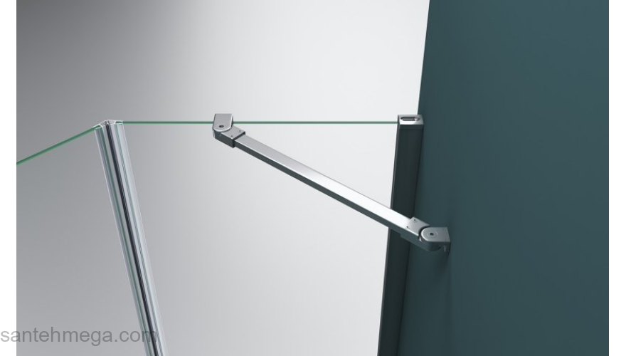Душевой угол BELBAGNO KRAFT-P-1-90-C-Cr-L. Фото