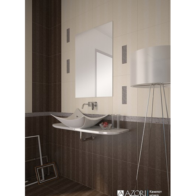 Azori 502541102 Плитка облицовочная Камлот 278х405 индиго. Фото