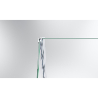 Душевой угол BELBAGNO KRAFT-AH-12-120/100-C-Cr-L. Фото