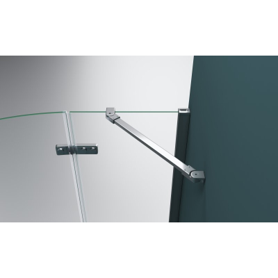 Душевой угол BELBAGNO KRAFT-R-2-100-C-Cr. Фото