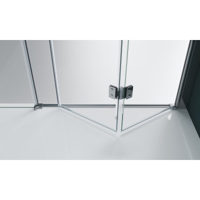 Душевая дверь BELBAGNO ALBANO-BS-13-100+100-C-Cr. Фото