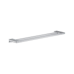 Двойной держатель полотенец AddStoris Hansgrohe 41743000, хром Двойной держатель полотенец AddStoris Hansgrohe 41743000, хром для ванной комнаты. Фото